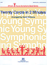 Twenty Carols in 2 Minutes Concert Band sheet music cover